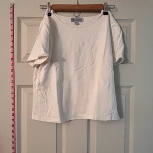 Women's White Crop Top